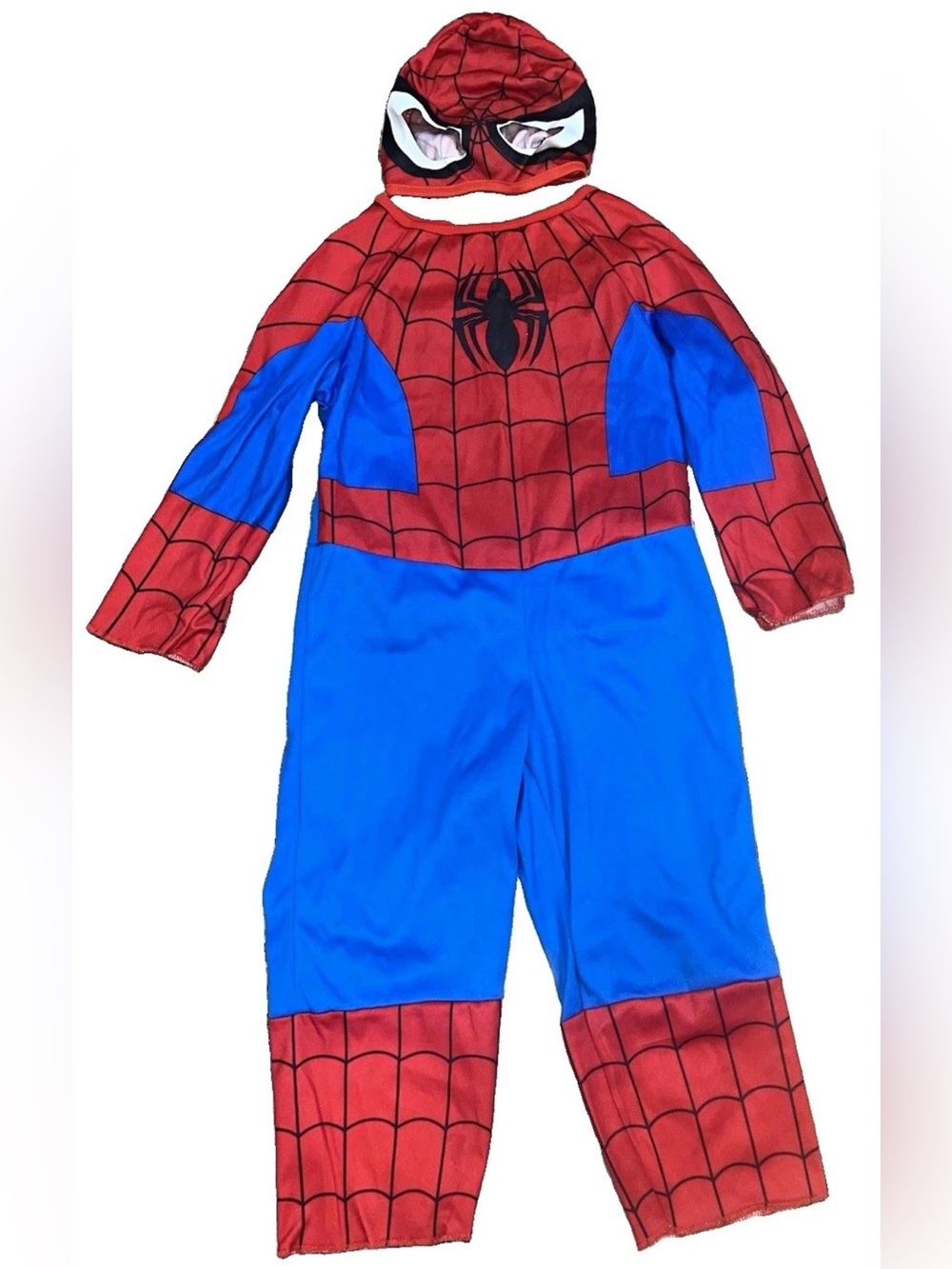 Spider-Man Halloween Costume Complete Outfit With Mask Size 12-18 Months